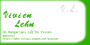 vivien lehn business card